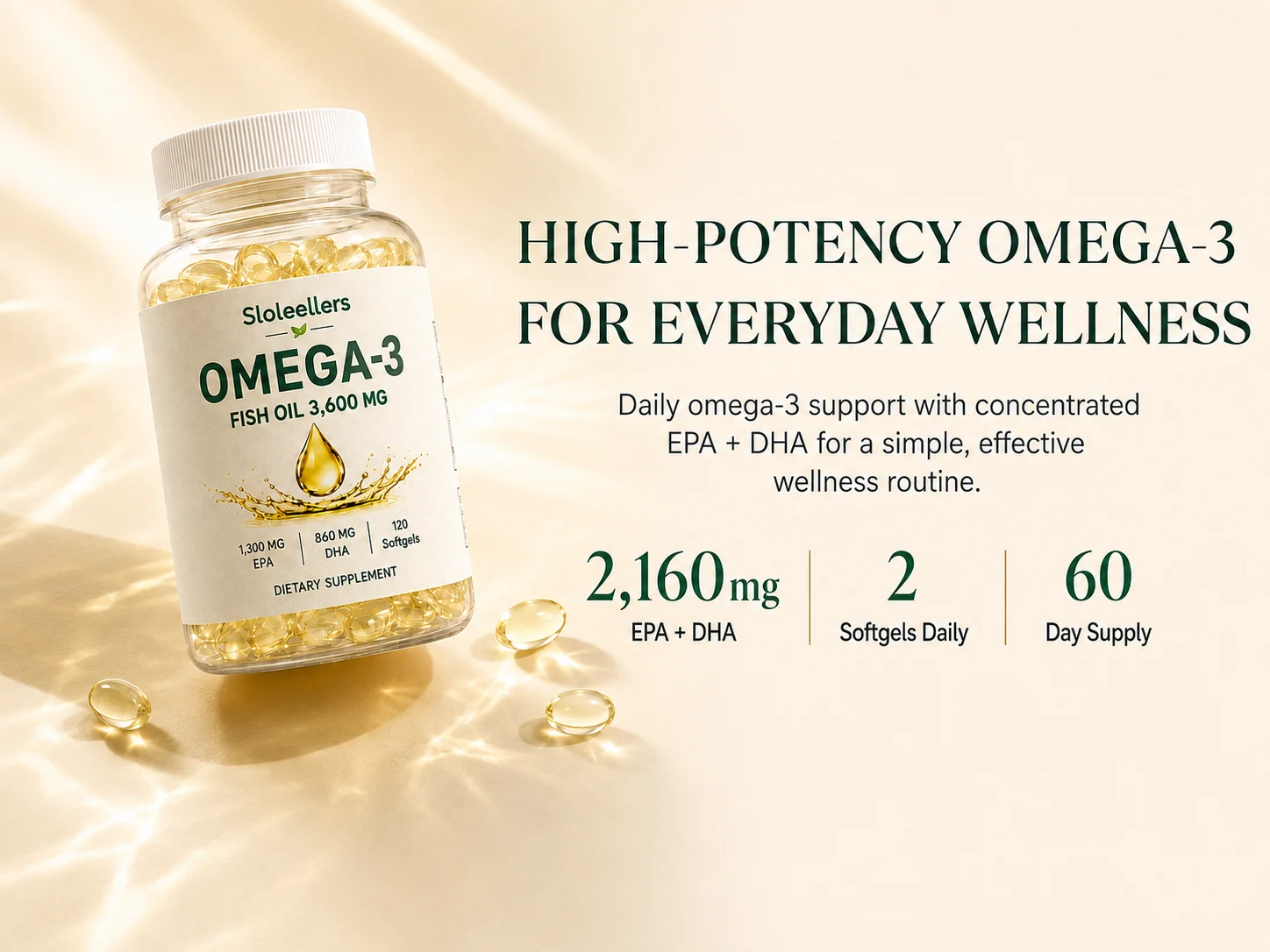 Omega-3 Fish Oil product story 1