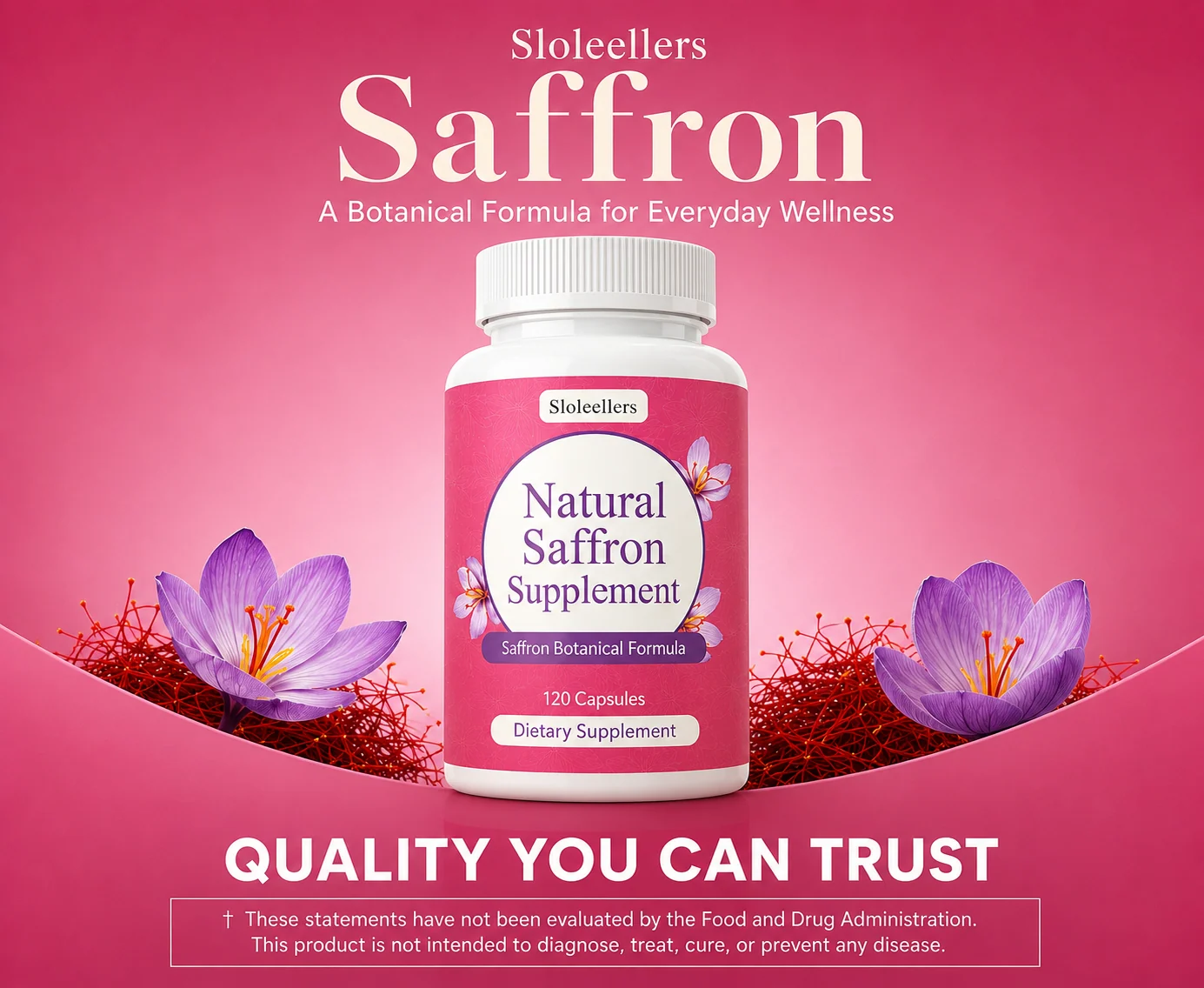 Natural Saffron Supplement product story 2