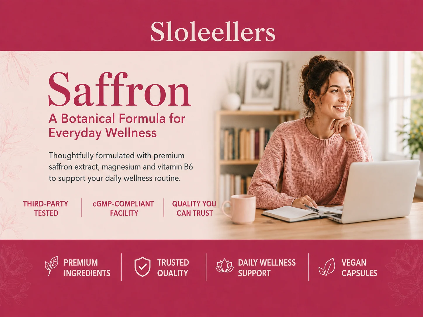 Natural Saffron Supplement product story 3